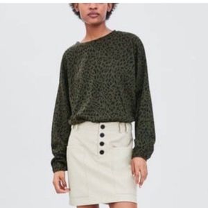 Zara Cropped Pullover